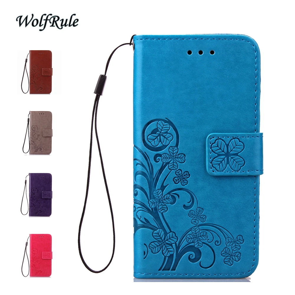 

Phone Case Oneplus 3T Cover Oneplus 3 Flip Leather + TPU Stand Wallet Case For Oneplus 3T Case A3000 Card Slot Handbag WolfRule