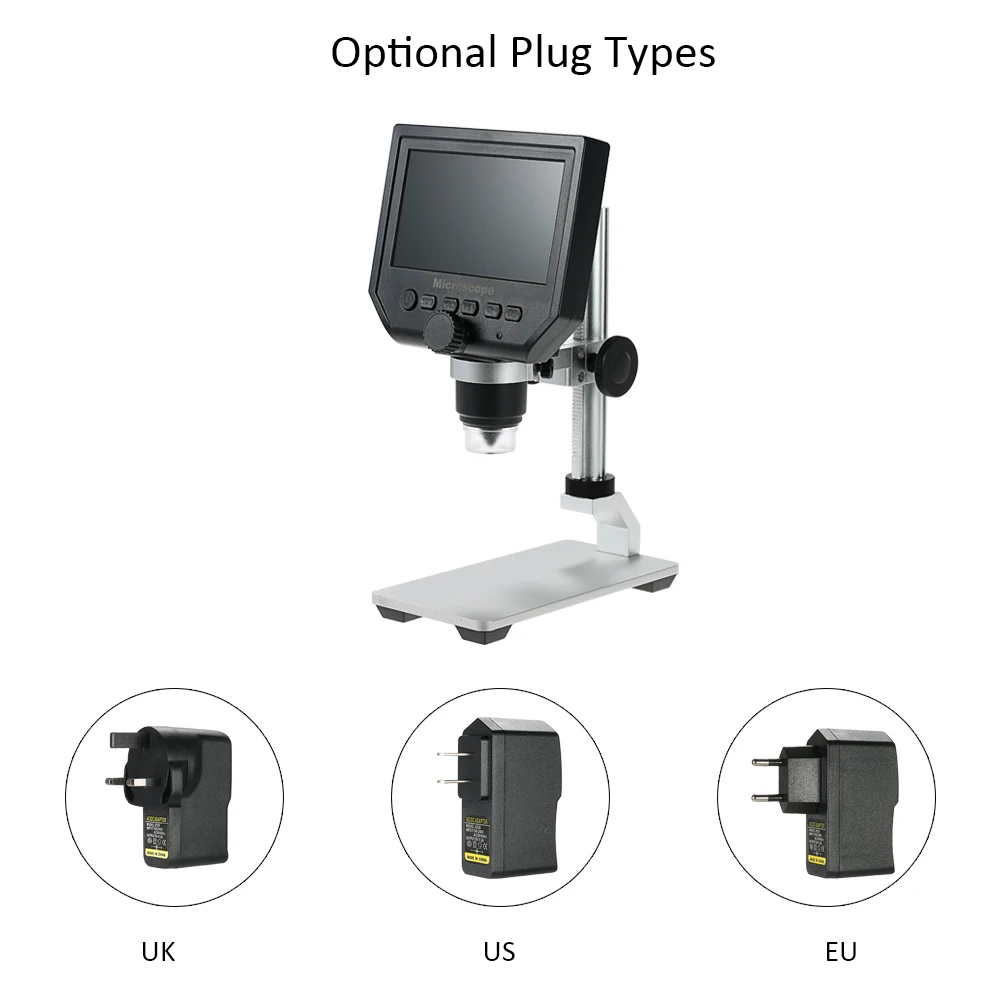 1-600x G600 цифровой микроскоп 4," lcd USB microscopio видео камера рекордер HD 3,6 мегапикселей с 1080P/720 P/VGA широкое использование