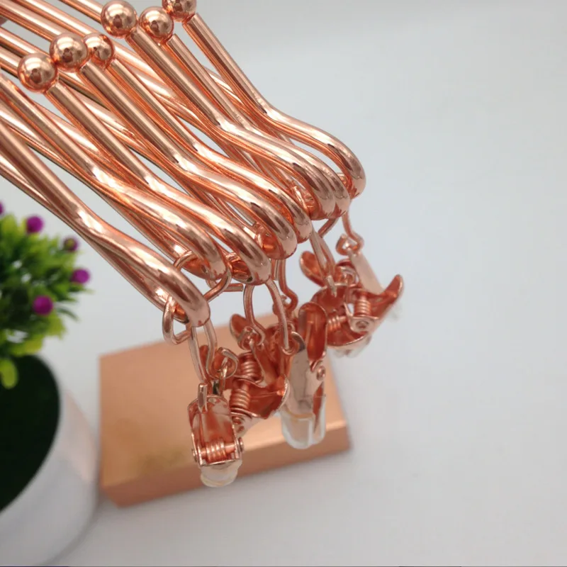 luxury Metal Bra Hanger Lingerie Hanger and Underwear Hangers for Super