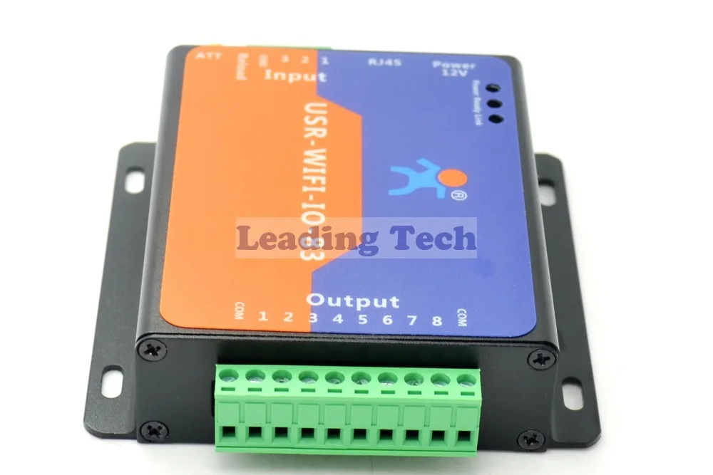 Wifi Relay Board 8 Outputs 3 Inputs Support Andriod Iphone Windows And MAC APP USR-WIFIIO-83