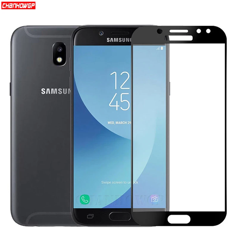 Full Cover Tempered Glass For Samsung Galaxy J5 17 Sm J530f Ds J530 J530s J530k J530y J530fm J530g Screen Protector Sklo Film Phone Screen Protectors Aliexpress