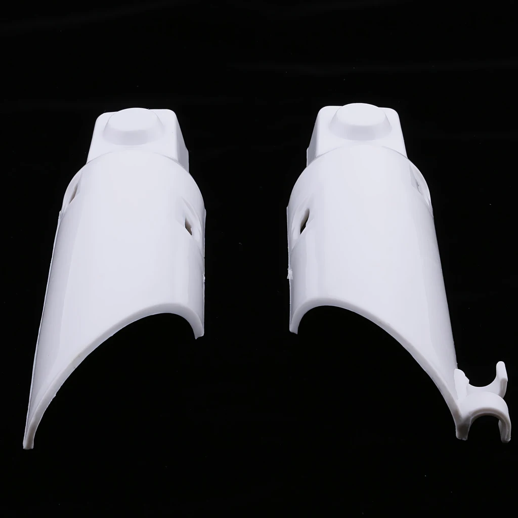 1 Pair Shock Fork Protectors Covers Flexible Plastic For Honda CRF50 CRF 50 White Precise Fit Motorcycle Accessories 2019 New