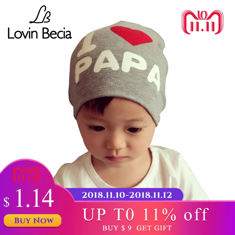 

LOVIN BECIA hot sale spring hats for children warm cotton printing baby hat toddler newborns kids boy caps girl infantil beanie