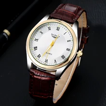2016 Top Marque De Luxe Homme Montre Mode Casual Haute Qualité En Cuir Étanche Bracelet À Quartz Montres Pour Hommes Orologio Uomo 0510_1