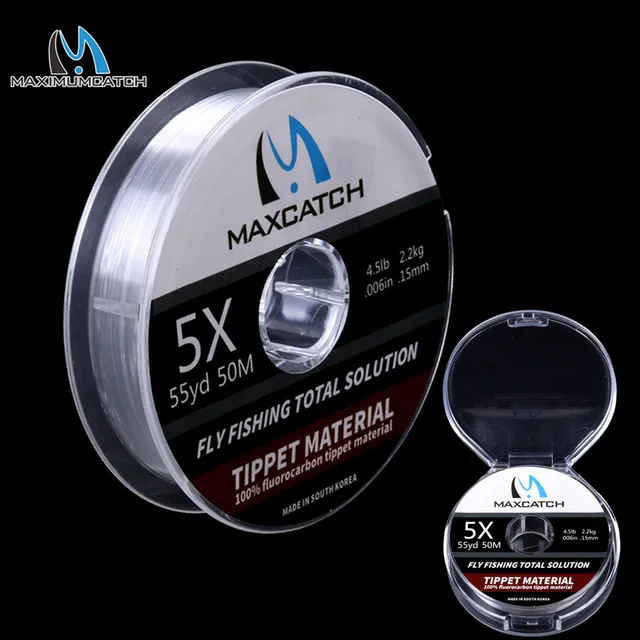 Cheap Maximumcatch 100% Fluorocarbon Tippet Fly Line Clear Color 25/50M 0X/1X/2X/3X/4X/5X/6X Fly Fishing Line Cheap Maximumcatch 100% Fluorocarbon Tippet Fly Line Clear Color 25/50M 0X/1X/2X/3X/4X/5X/6X Fly Fishing Line