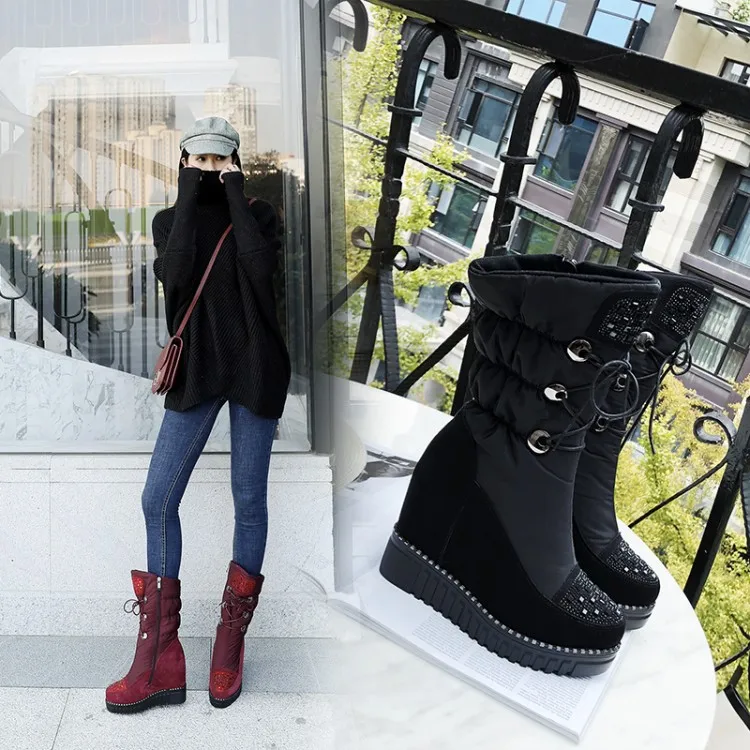 waterproof suede knee high boots