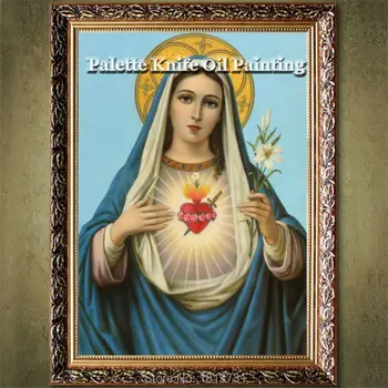 

Home Decor Jesus Christ Virgin Mary Holding The Jesus Art Decor Painting Print Giclee Art Print On Canvas Ready to Frame 7