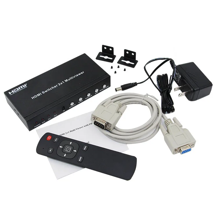 1 комплект 2x1 мультипросмотр с переключателем PIP 2 порта HDCP 4 режимами отображения - Цена: 