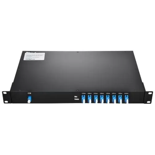 

CWDM Mux device,19' rack package,8Channels LC/UPC, Single fiber