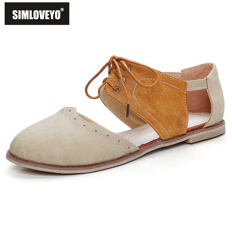flat cut out shoes