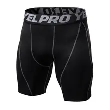 Summer running shorts men Quick Drying Training Crossfit Fitness Compression Gym Shorts gym Mens Sport Compression Tights