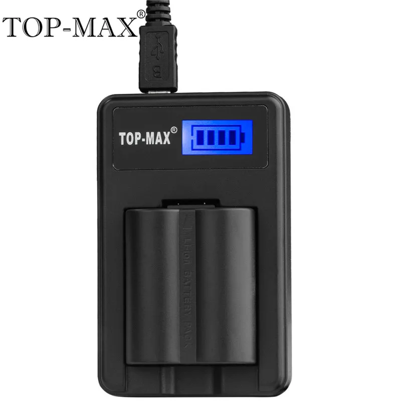 

TOP-MAX CGA-S006E Digital Camera Battery USB Charger+Cable For Panasonic Lumix DMC-FZ7 DMC-FZ8 DMC-FZ18 FZ30 FZ30K DMC-FZ38