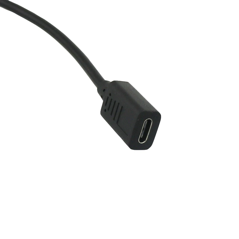 1x Тип C USB 3 1 разъем типа штекер с прямым углом папа к гнезду удлинитель Кабель