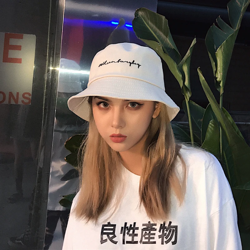 Baru 2018 Pria Wanita Topi Ember Jepang 