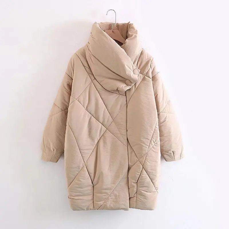 dower me Winter Jacket Women 2017 European design Loose Parka Women's Down Jacket Cocoon type Winter warm Coat Female Clothing