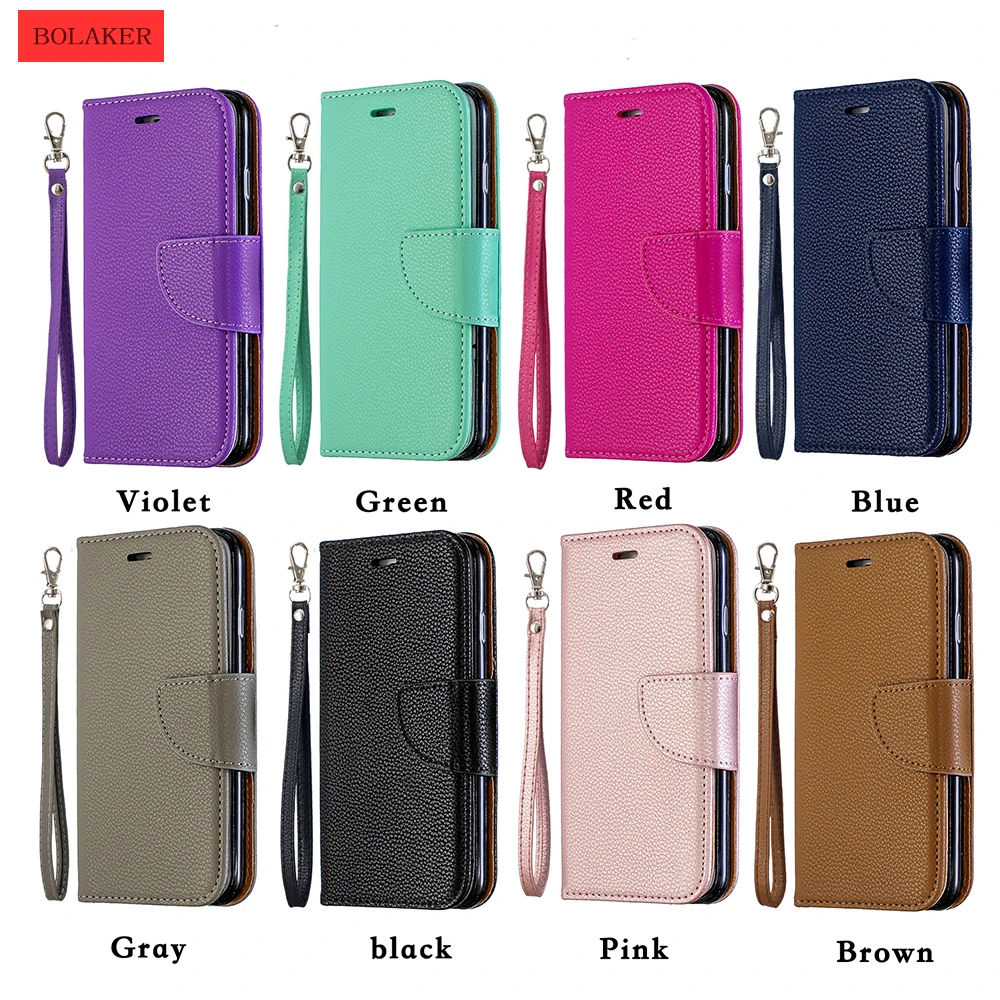 

BOLAKER For iPhone X Wallet Phones Case Flip Retro Leather Magnetic Cases Cover with 2 Card & 1 Cash Slot for iPhone 6 7 8Plus
