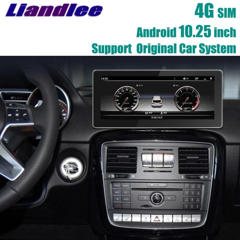 Liandlee Car Multimedia Player NAVI For Mercedes Benz MB G Class G63 G350 G500 W463 2012~2018 Car Radio Stereo GPS Navigation 5