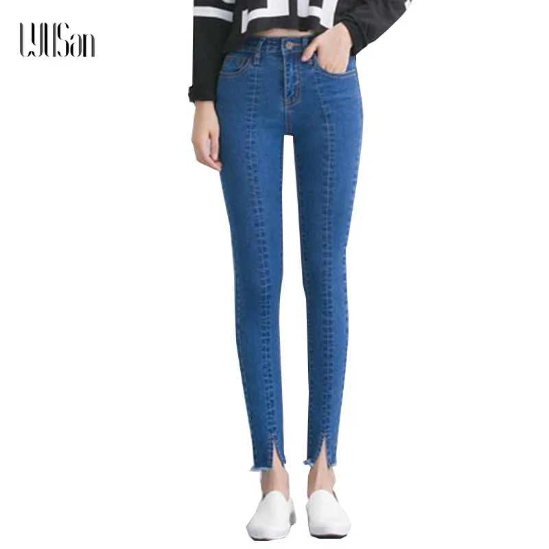 Women Low Waist Jeans Spring Summer Skinny Pencil Jeans