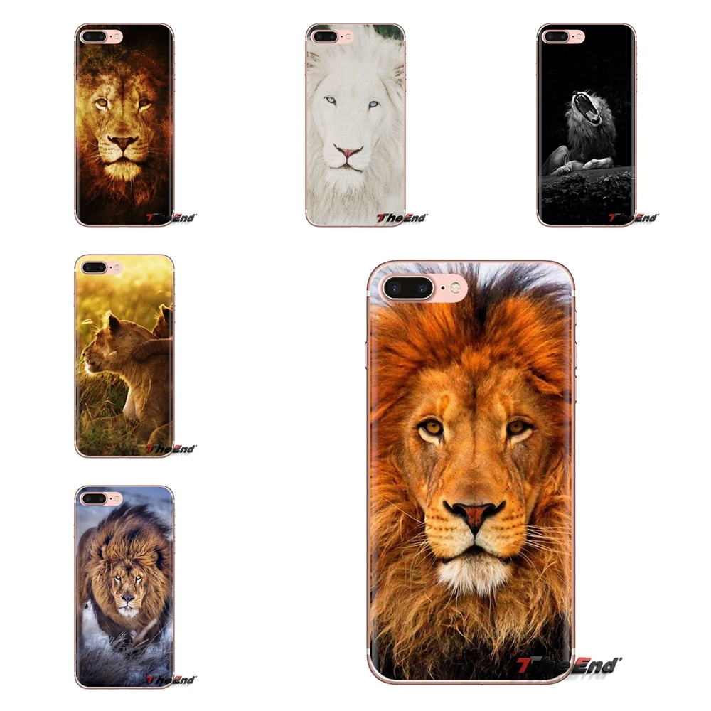 

For Huawei G7 G8 P7 P8 P9 P10 P20 P30 Lite Mini Pro P Smart Plus 2017 2018 2019 Silicone Skin Cover The Lion King Golden Animals