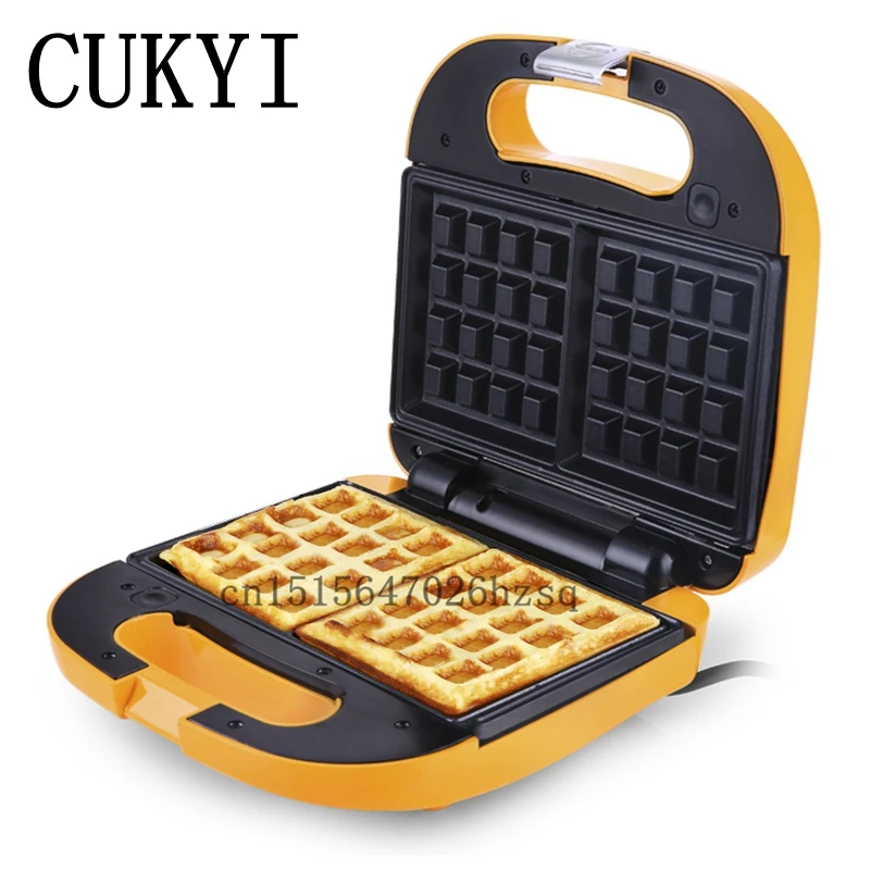 CUKYI Waffle Maker Mini Egg Waffle Machine Kitchen Appliances manual