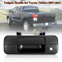 Maniglia dello sportello posteriore Nero Con Texture Buco Della Serratura Tipo di Macchina Fotografica Adatta Per Il 2007 2008 2009 2010 2011 2012 2013 per Toyota Tundra 690900C040