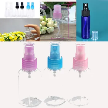 

10styles As Pictures Travel Transparent Plastic Perfume Atomizer Small MIni Empty Spray Refillable Bottle 1pc/2pcs/5pcs/10pcs