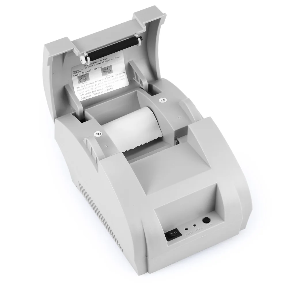 Zjiang ZJ 5890K мини 58 мм чековый термопринтер 90 мм/сек. USB порт совместим с ESC/POS EPSON Samsung