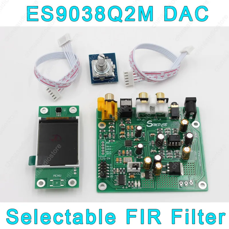 ES9038 ES9038Q2M Mini DAC Optical Coaxial IIS I2S DSD Input Decoder DAC
