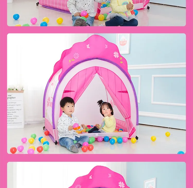 Детская палатка Bobo океан пул игры дома Крытый принцесса детские игрушки открытый 0-1-3 лет лет