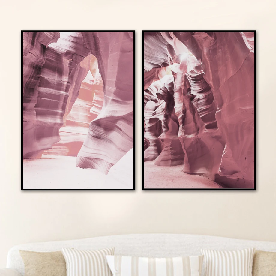 

America Antelope Canyon Wall Art Canvas Painting Nordic Posters And Prints Landscape Wall Pictures For Living Room Home Decor