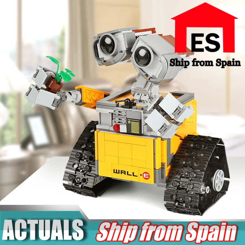 

Idea Robot WALL E 16003 Toys Compatible with Lego 21303 Self-Locking Bricks Blocks Educational toys for Children