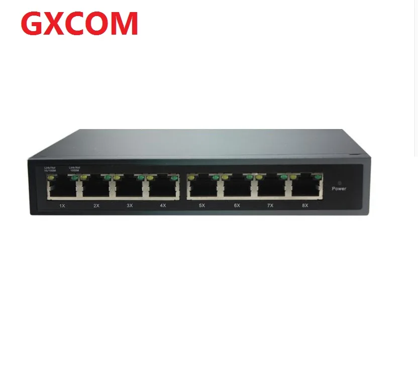 VLAN 8 Port Gigabit managed poe Switch POE ieee802 3af at compliant 2