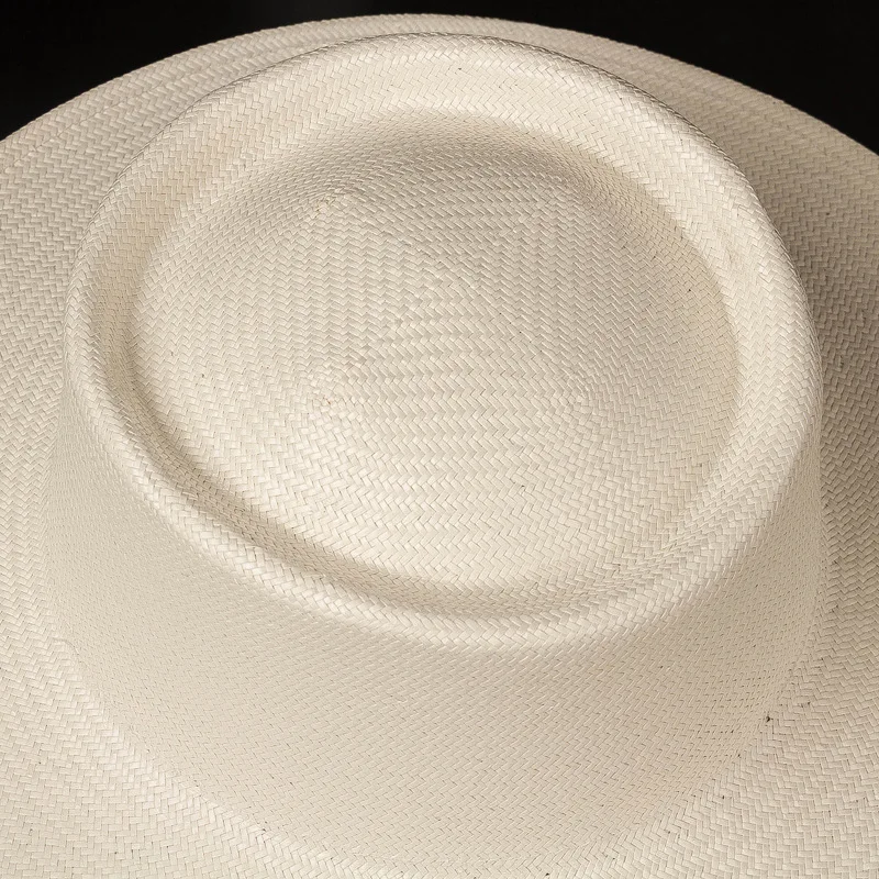 01906-HH7308 джазовая Кепка ручной работы белая тонкая бумага легкая дышащая Летняя Шляпа Fedora для мужчин и женщин для отдыха Панама шляпа