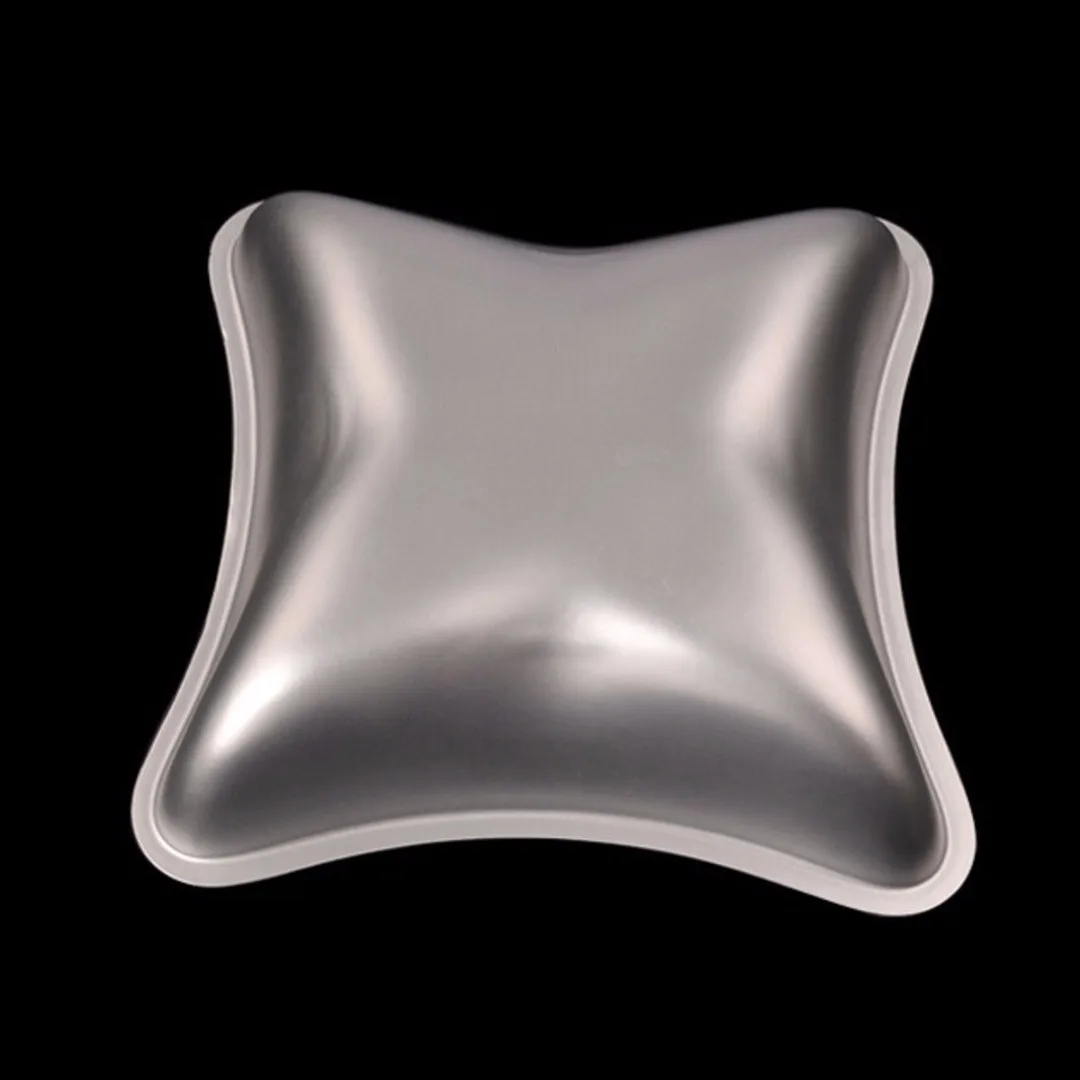 New 4pcs Cake Tins Mold Pillow Cushion Shape Cake Baking Pan Aluminium Alloy Mold