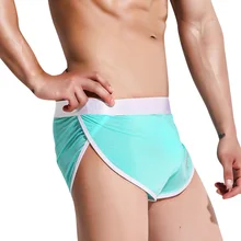 KWAN. Z вискозное Мужское нижнее белье шелковистые aropants мужские боксеры шорты домашние cuecas трусы нижнее белье мужские гей мужские трусы-боксеры masculina