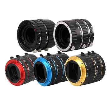 

Metal Mount Auto Focus AF Macro Extension Tube Ring for Canon EOS EF-S Lens 760D 750D 700D 5D Mark IV 80D 7D T6s 6D Lens Adapter