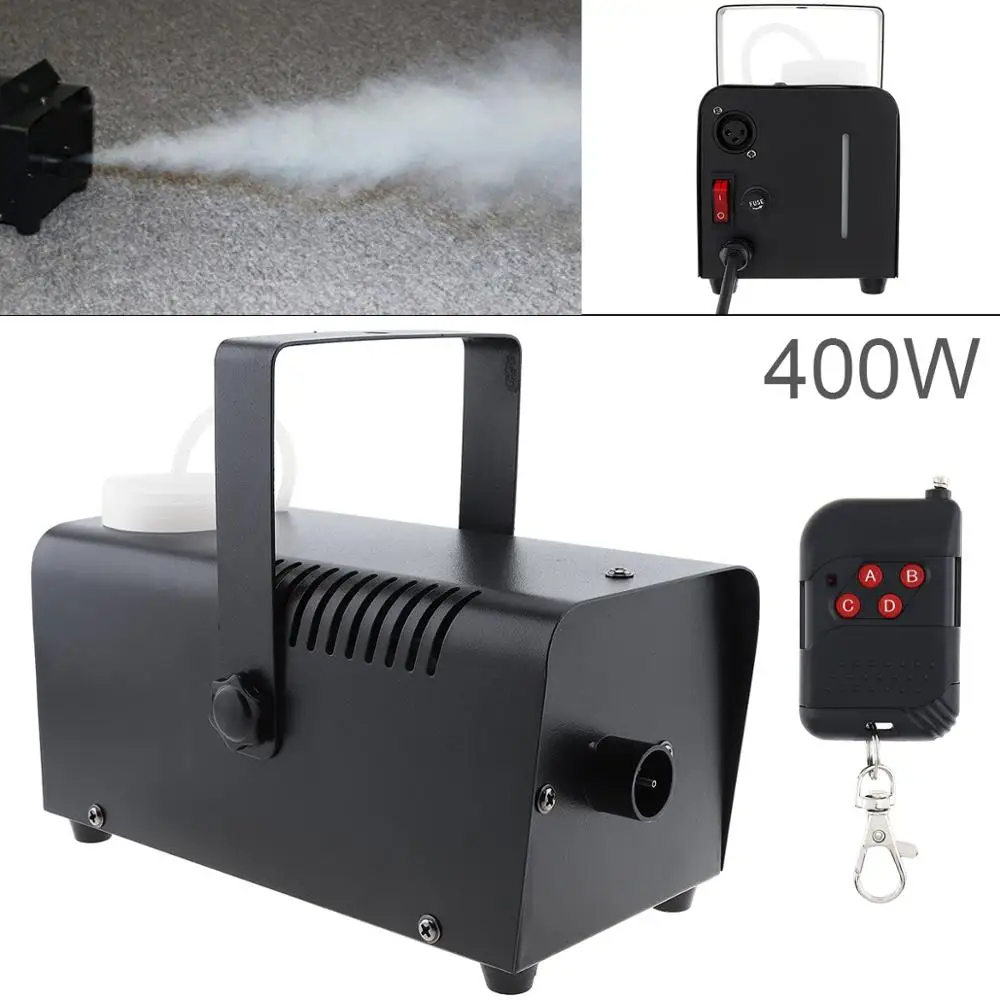 

Wireless Control LED 400W Smoke Machine Hood LED Fog Machine Professional Fog Machine Smoke Ejector for Wedding Stage Bar KTV