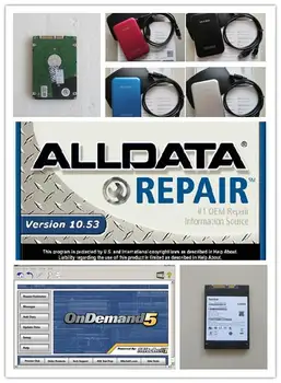 

2019 v10.53 alldata mitchell auto repair software 2in1 in 750gb hdd 3.0usb for 32&64 bit