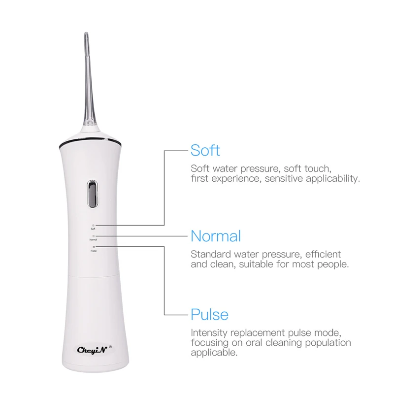 USB Перезаряжаемый ирригатор для полости рта беспроводной ручной насос Электрический водяной зубочистка очиститель зубов Отбеливание воды Флоссер уход за полостью рта
