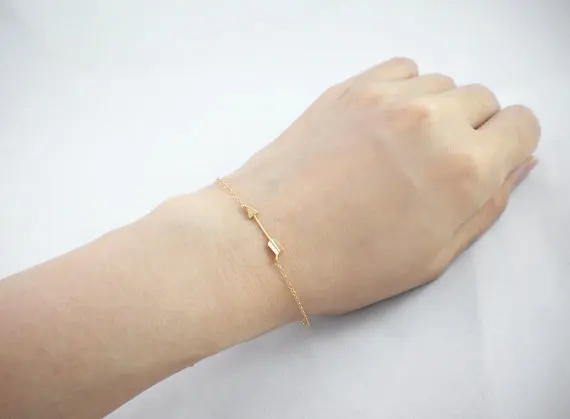 Простой крошечный горизонтальный телефон милая рукоятка браслет со стрелками