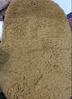 Длинный овальный пушистый меховой коврик для гостиной обеденный коврик нескользящий дешевый коврик для пола Коврик для гостиной - Цвет: khaki