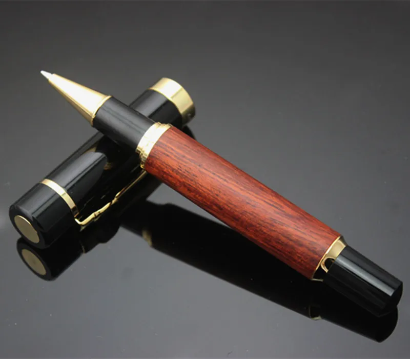 Jinhao rosewood РОЛИК ручка best качество пеналы Роскошные шариковых ручек классические свадебные подарки для канцелярских принадлежностей