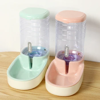 

3.8L Plastic Automatic Pet Cat Dog Feeder Large Capacity Water Food Dispenser Animal Cat Dog Drinking Feeder Bowl Pet Supplies