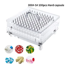 000#-5#100 машина для наполнения капсул/оборудование ручная машина для наполнения капсул ручная упаковочная машина