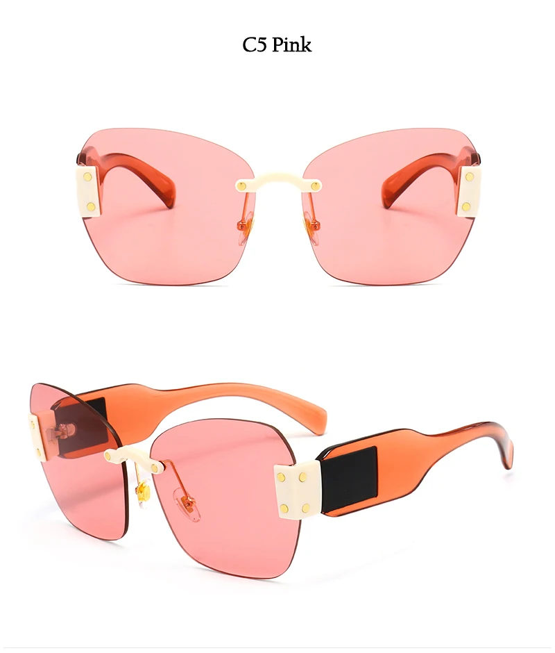 2018 New Cat Eye Goggle Sunglasses (20)