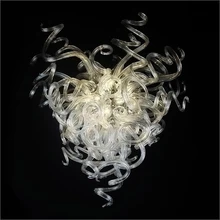 Nord Europa LED Creativo Modo DNA luce del pendente di Stile Turco di Arte Della Decorazione del Vetro Soffiato Lampadario Moderno Lampadario di Cristallo LED AC