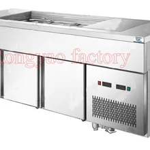 Dessert-Equipment Heat-Insulation Glass with Built-Int-Light Door-Better-Display-Effect