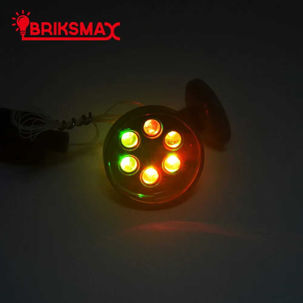 BRIKSMAX светодиодные строительные блоки со светодиодными лампами Красочные