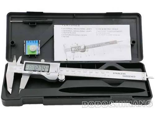 6 Inch 0-150mm0.01mm Metal Digital Caliper Industrial Calidpers Measuring Tools5small