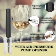 1 шт. воздушный насос открывалка для бутылок вина ABS контактный тип бутылки насосы кухня открывания инструменты барные аксессуары